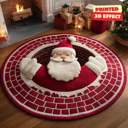 Magic Gnome Quilted Round Mat
