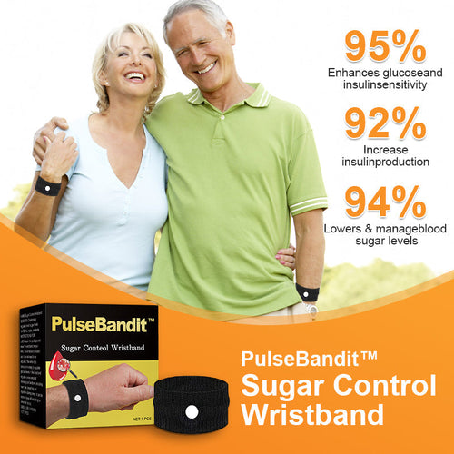 🔥LAST DAY SALE 80% OFF🔥PulseBandit™ Sugar Control Wristband