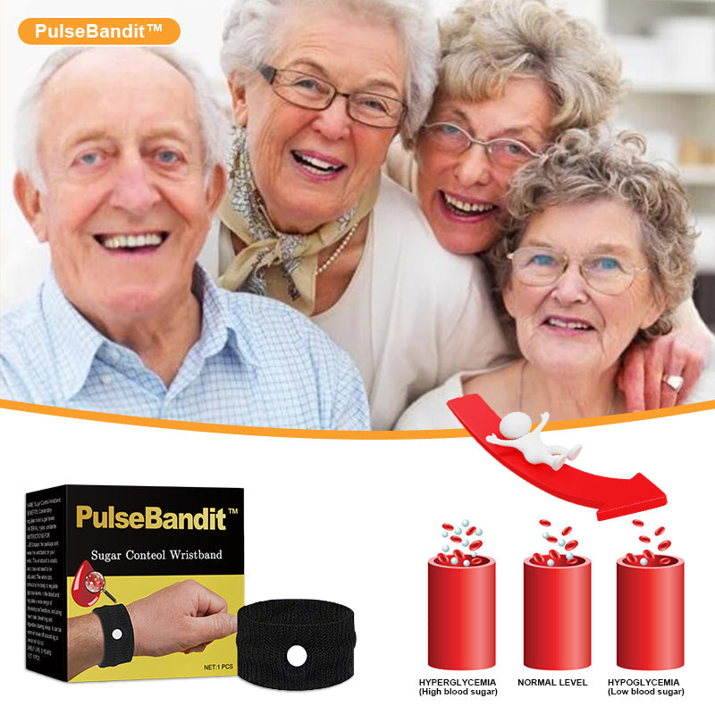 🔥LAST DAY SALE 80% OFF🔥PulseBandit™ Sugar Control Wristband