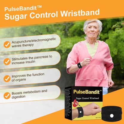 🔥LAST DAY SALE 80% OFF🔥PulseBandit™ Sugar Control Wristband