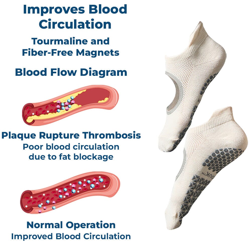 Seurico™ PulseGrid Tourmaline Ionic Socks